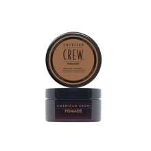 American Crew Pomade with Medium Hold and High Shine, Gifts for Men, for Shape and Control, Water-Based Pomade, Hair Styling for Men - 85 g
