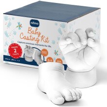 Niimo 3D Baby Casting Kit - Skin-Safe & Non-Toxic Baby Hand and Foot Casting Kit with Paints, Personalised Keepsake, Gifts for New Mums & Dads