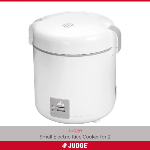 Judge Judge Electric Rice Cooker, 300ml, Fully Automatic, Removable Non-Stick Rice Pot, Keep Warm Function 2