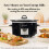 Crock-Pot Crockpot Digital Slow Cooker | 3.5 L (3-4 People) | Programmable Countdown Timer | UK 3 Pin Plug | Black [CSC113] 5