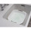 Addis Addis Premium Soft Grip Large Rectangular Washing Up Bowl, 9.5 litre, White and Grey 4