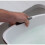 Addis Addis Premium Soft Grip Large Rectangular Washing Up Bowl, 9.5 litre, White and Grey 6