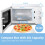 COMFEE' 700W 20L White Microwave Oven With 5 Cooking Power Levels, Quick Defrost Function, And Kitchen Manual Timer - Compact Design CM-M202CC(WH) 5