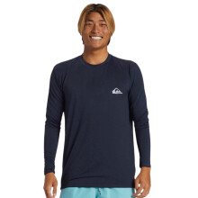 (XXL, Dark Navy) Quiksilver Mens Everyday Surf Long Sleeve Crew Neck UV Protect T-Shirt Top Tee