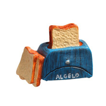 Gourmet Fridge Magnets Simulation Food 6pcs
