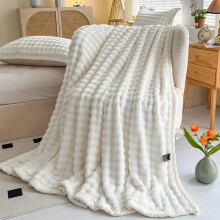 Soft Fleece Blanket All-Season Double-Sided 39.3x59 Inch