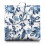Square Dutch Velvet Meditation Pillow 22 Inch 1