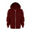 Boys Hooded Sweatshirt Solid Color Zip-Up Long Sleeve Fall 1