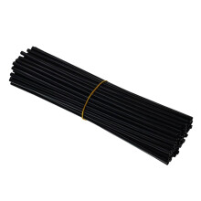 Motorcycle Bicycle Spoke Covers Set 72pcs Black