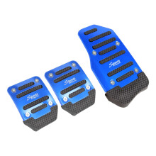 Aluminum Alloy Car Pedal Covers Non-Slip 4-Piece