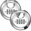 4-Digit Outdoor Disc Combo Lock Heavy Duty Weatherproof 1