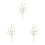 Artificial Easter Floral Stems with Pastel Eggs 3 Pack 1
