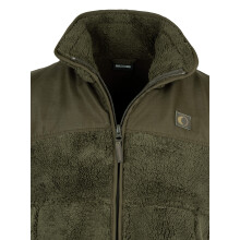 SPEERO Sherpa Fleece Gilet for Men Dark Olive Large