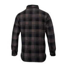 SPEERO Sherpa Fleece Lined Shirt Men Brown Small