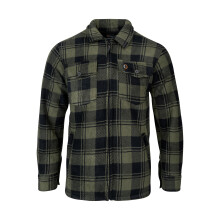 SPEERO Sherpa Fleece Lined Shirt Men Green XX-Large