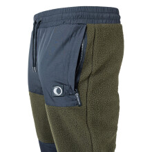 SPEERO Mens Sherpa Fleece Joggers Green XX-Large