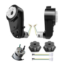 Paquete 2 Cajas de Engranajes Motor de Accionamiento Rápido RS555 24V y 40000RPM para Motores Power Wheels,Kit de Conversión de Caja de Engranajes