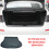 Honda Civic 2004–2010 TPE Rear Cargo Liner Black 2