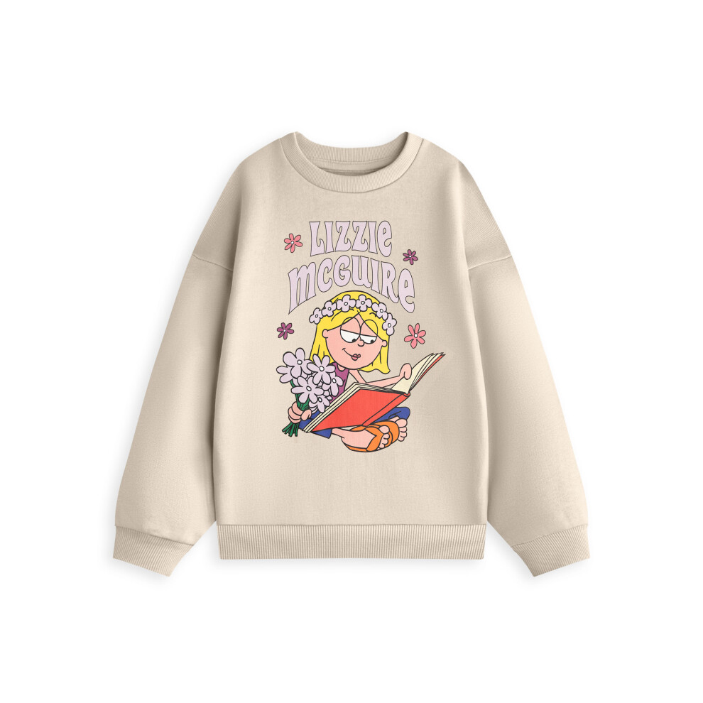 Disney (Large) Lizzie Mcguire Sweatshirt (Womens Beige)