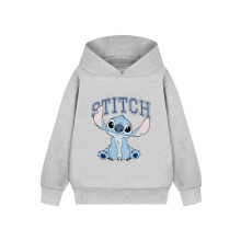 (3-4 Years) Disney Lilo & Stitch Hoodie (Girls Grey)