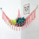 Macrame Stuffed Animal Hammock Net 55 Inch with Hooks 7
