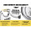 4-Digit Outdoor Disc Combo Lock Heavy Duty Weatherproof 4