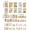 Vintage Decorative Paper Sheets for Scrapbooking and 4