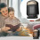 Electric Heater Desktop 1000W Compact Fast Heating 3