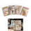 Vintage Decorative Paper Sheets for Scrapbooking and 2