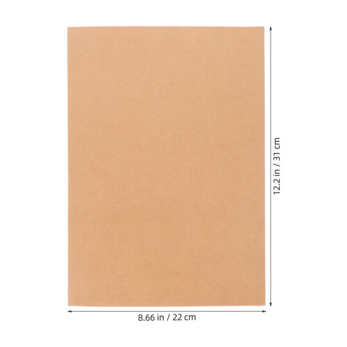 Paper File Folder Light Brown A4 10 pcs 1