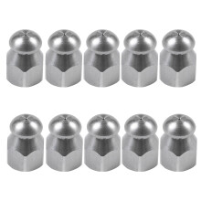 10X Rohr Jetter Hochdruck Reiniger Abfluss Kanalisation Reinigung Rohr Jetter Rotations Düse 5 Jet (1/4 Zoll)