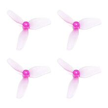 2Pairs 31mm 3-Blade PC Propeller Prop 1.0mm Shaft for Meteor65 Meteor65Pro Air65 Quadcopter
