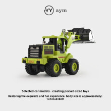 (Style8)Kids Engineering Vehicle Toys With Alloy Material And Inertial Movement Play For