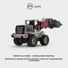 (Style7)Kids Engineering Vehicle Toys With Alloy Material And Inertial Movement Play For