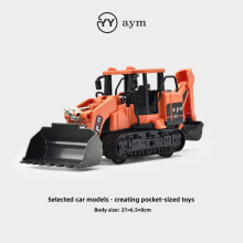 (Style49)Kids Engineering Vehicle Toys With Alloy Material And Inertial Movement For Play