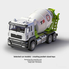 (Style1)Kids Engineering Vehicle Toys With Alloy Material And Inertial Movement Play For