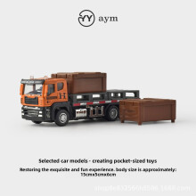 (Style27)Kids Engineering Vehicle Toys With Alloy Material And Inertial Movement For Play