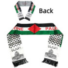 (Map)Foulard polyester imprimé drapeau palestinien usage extérieur fan football cadeau souvenir