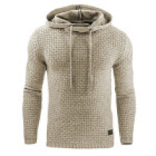 (Khaki,5XL)Herren Warme Jacke Outwear Pullover Hoodies Mantel Sweater Kapuzenpullover Pulli