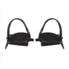 1pair Exercise Bike Pedals With Adjustable Straps For Indoor Workouts Sport