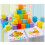 (64pcs)Wooden Shape Puzzle Blocks For Kids Spatial Awareness And Math Learning Exercises 5