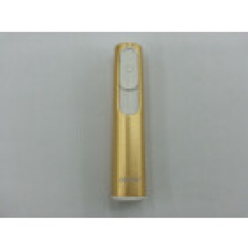 (silver)Silver Metal Shell Recharge Usb Lighter Electronic Mini Cigarette Windproof Arc