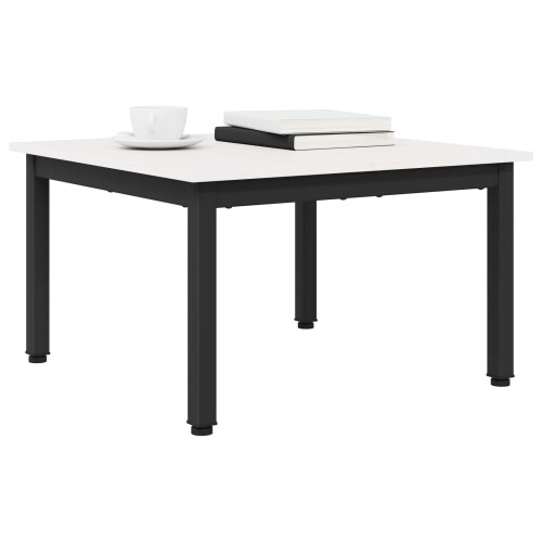 VidaXL vidaXL Coffee Table White 60 x 60 x 36 cm Solid Pine Wood 2