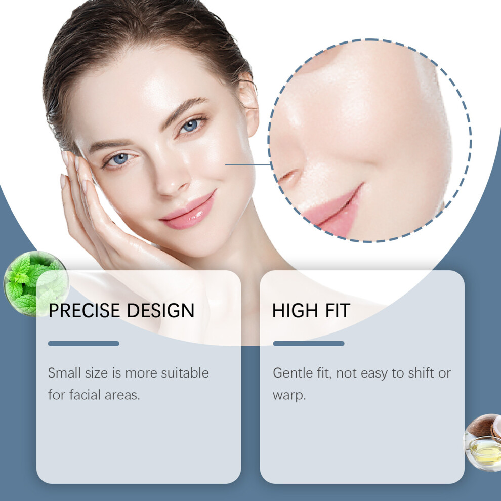Bright-Home Disposable Face Hair Removal Paper All-Purpose Waxing Strips With Wet Wipes For Face Eyebrow Upper Lip Chin