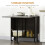 Portable folding table, folding kitchen table 7