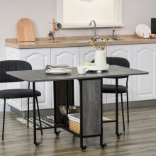 Portable folding table, folding kitchen table