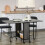 Portable folding table, folding kitchen table 1