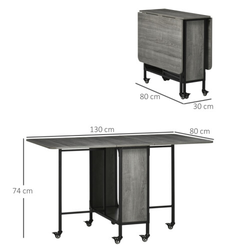 Portable folding table, folding kitchen table 1