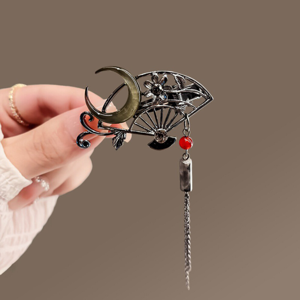 Roc-Electron Fan-Shaped Chinese Hair Clips For Thick Hair