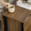 Six-Person Drop Leaf Dining Table - Brown/Black 5